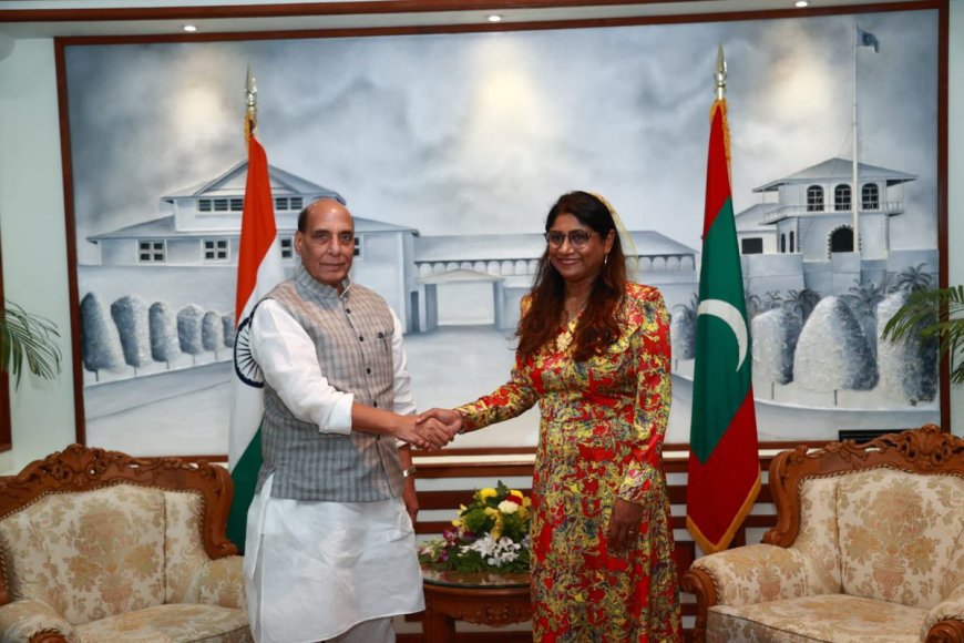 India and Maldives delegates meet for defence cooperation