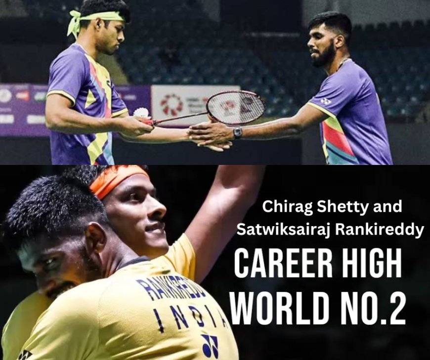 Satwiksairaj Rankireddy-Chirag Shetty gain career-best world no. 2 ranking after Korea Open win